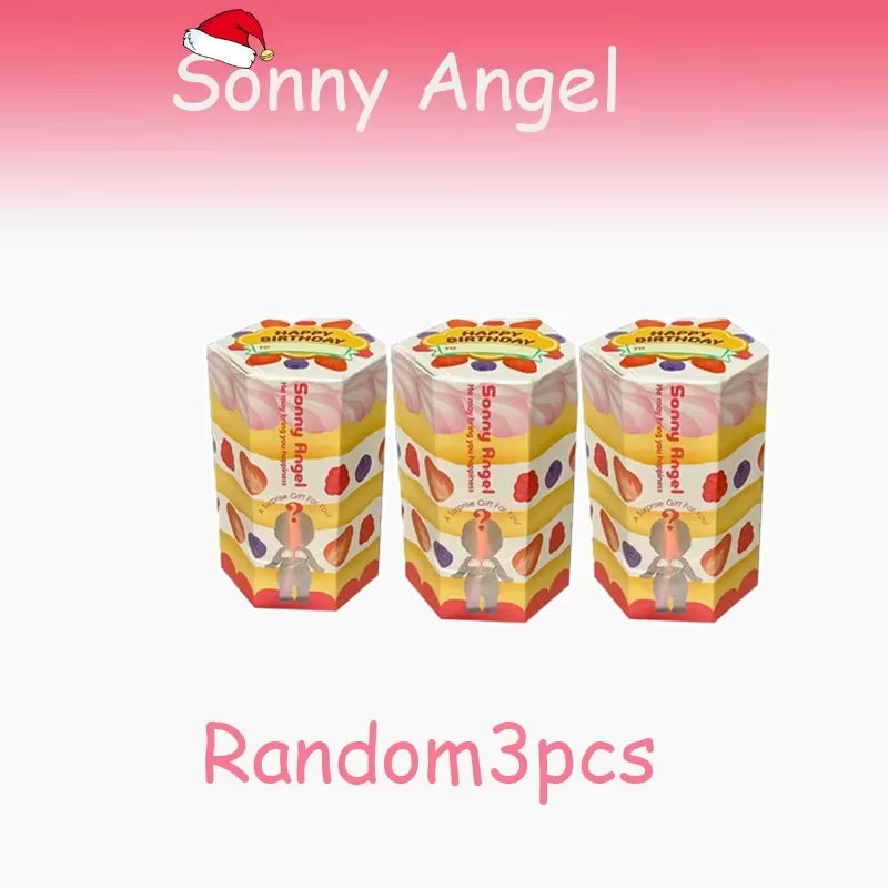 Cute S Angel Hippers Blind Box Birthday Cake Gift Series Doll Models Mini Anime Characters Gifts Room Christmas Gift